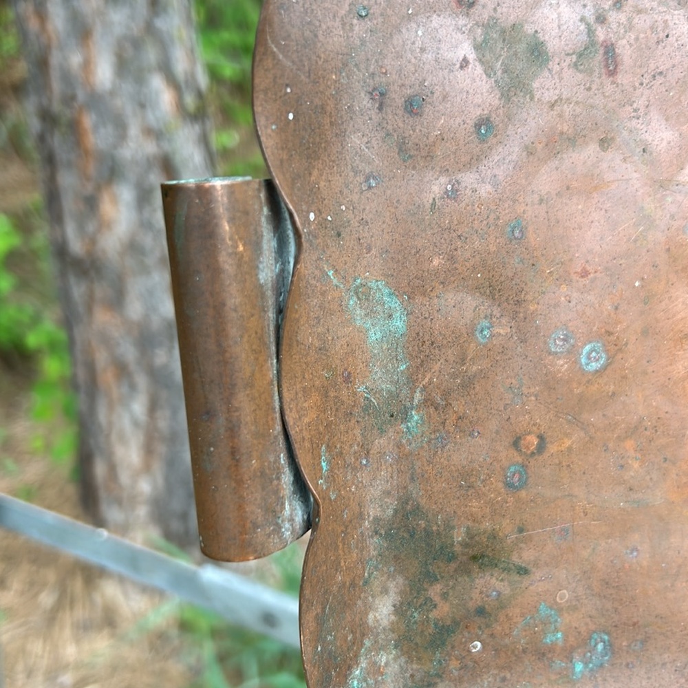 Antique Copper Serving Tray - Picture 8 of 9